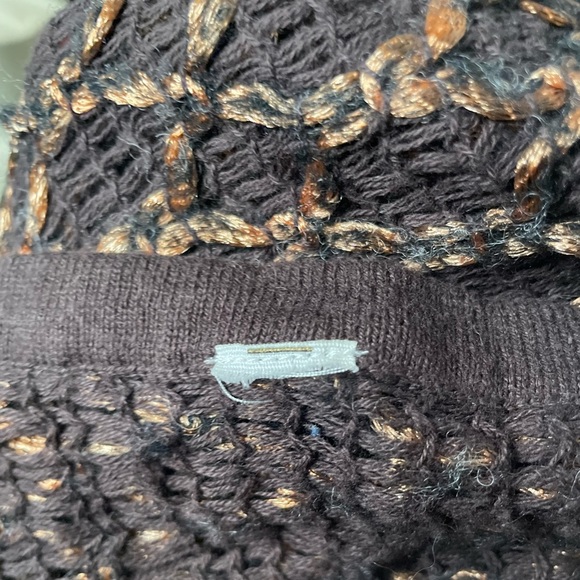 Free People Joan of Arc New Romantics Oversized Sweater Dress Tunic  Top Medium - Picture 4 of 6